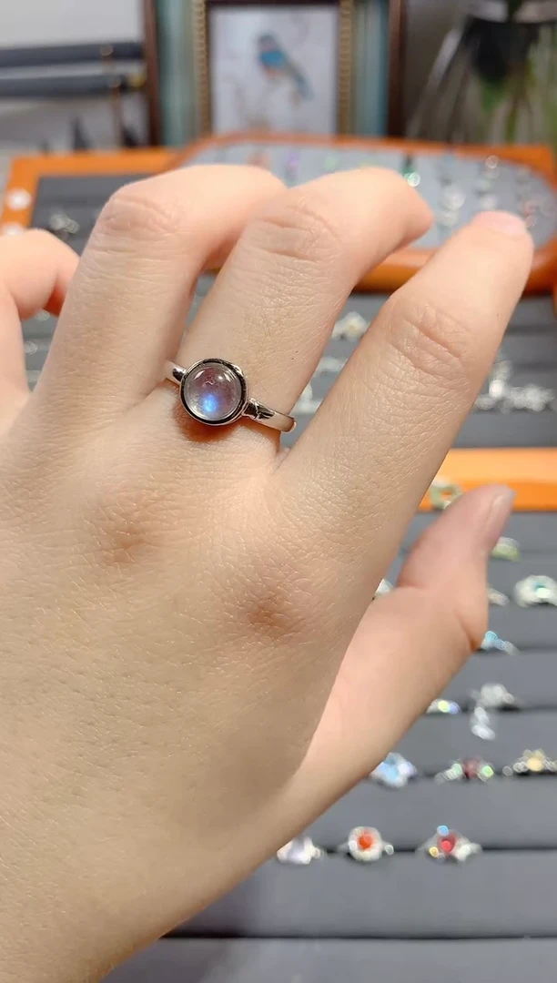 【闪购商品】水晶.银S925镶嵌A80