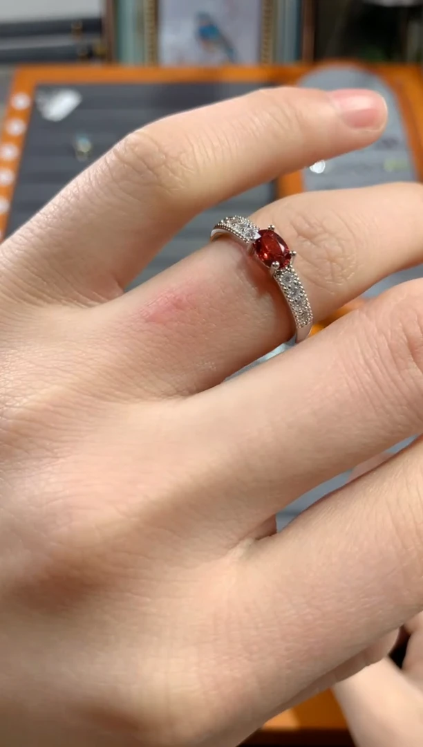 【闪购商品】水晶.银S925镶嵌A75