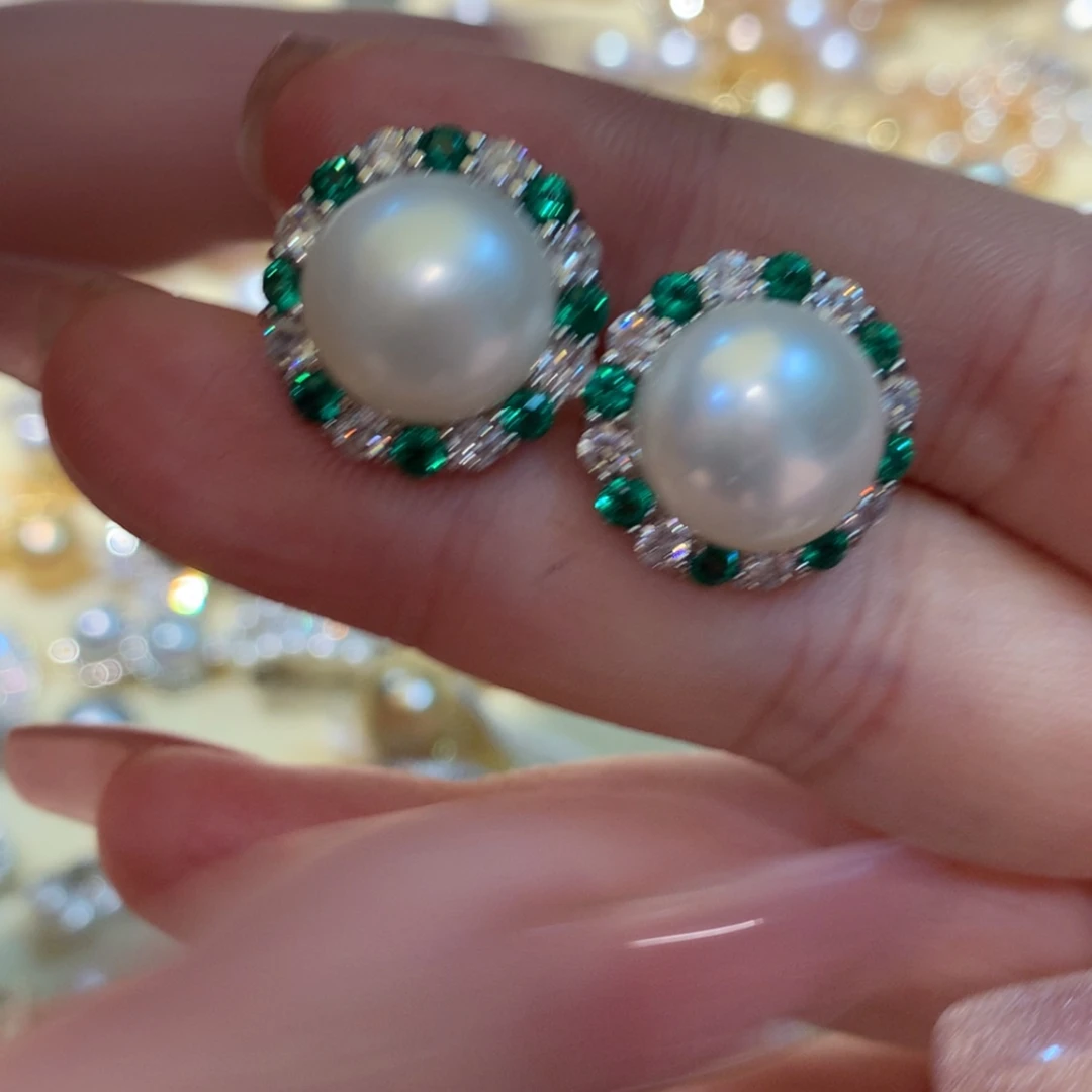 【闪购商品】淡水珍珠耳饰未镶嵌