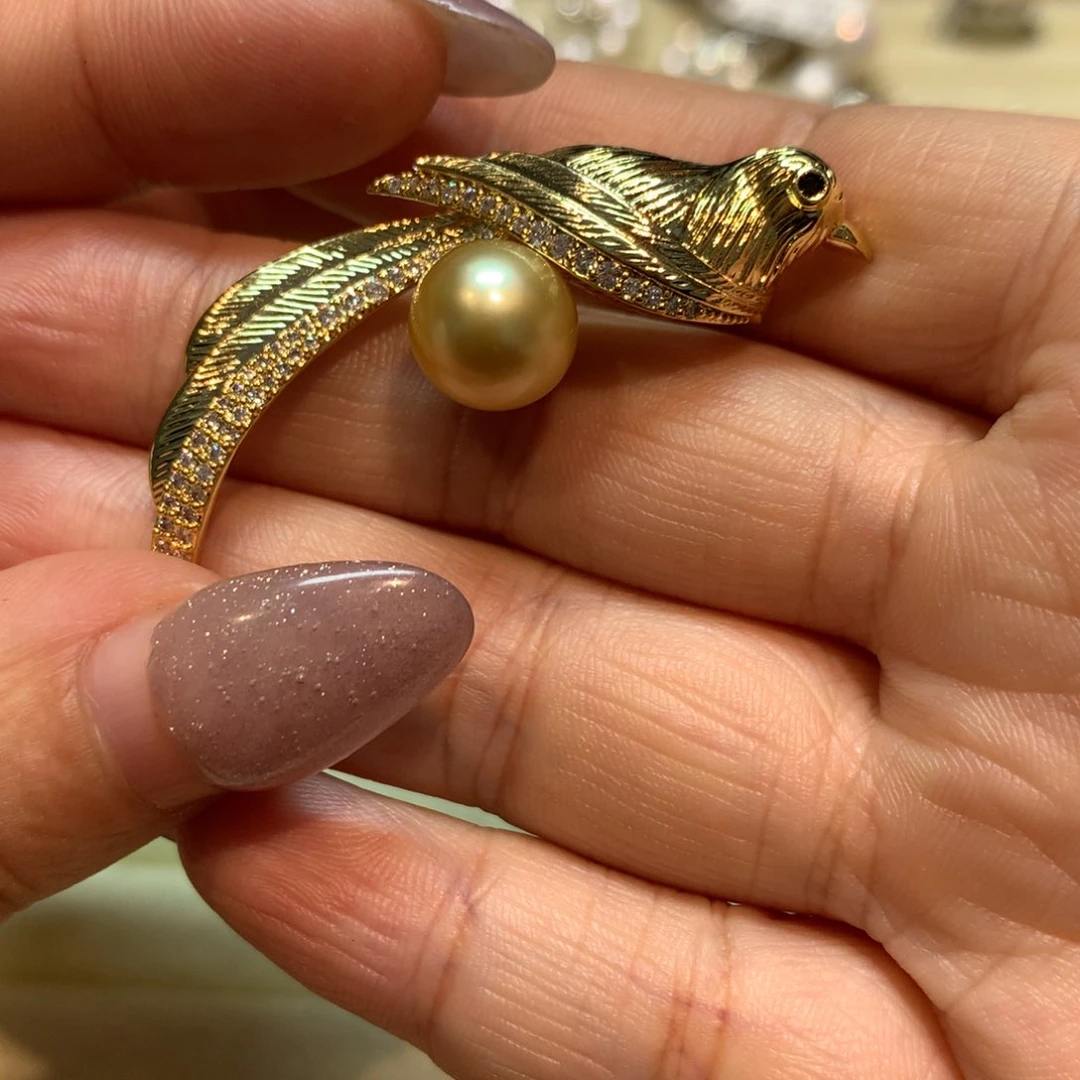 海水珍珠胸饰未镶嵌