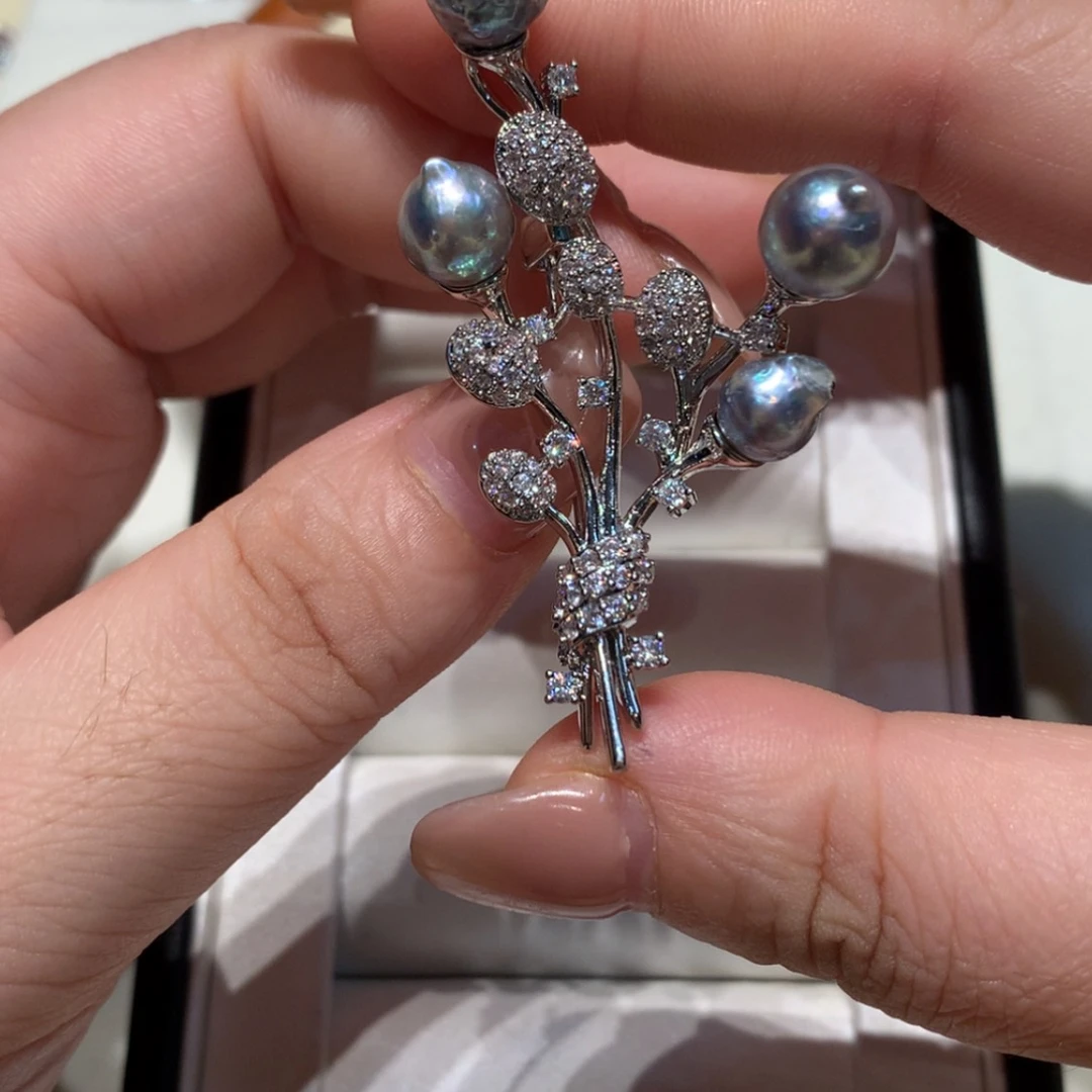 【闪购商品】海水珍珠胸饰未镶嵌