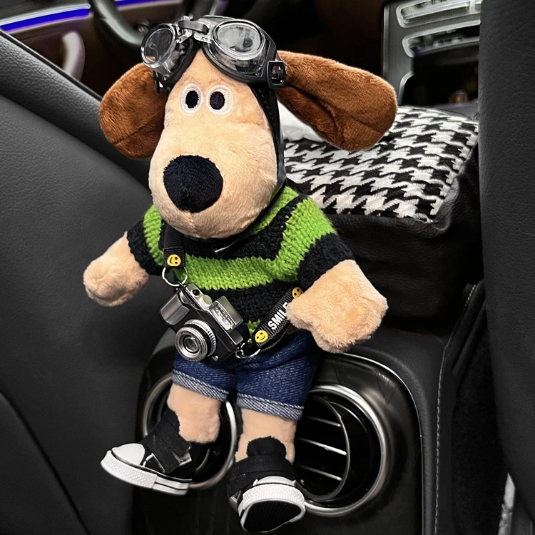 女神车载纸巾盒挂式高级感可爱卡通汽车抽纸公仔车中间扶手纸抽盒