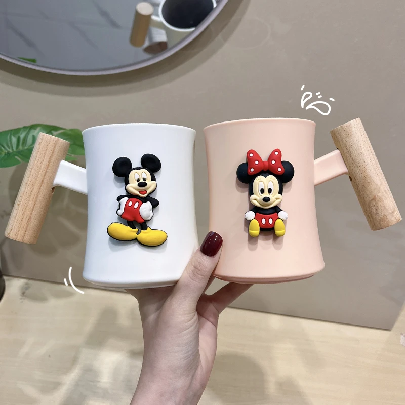 漱口杯子家用高颜值可爱卡通男女孩牙刷杯子儿童情侣牙杯一对牙缸