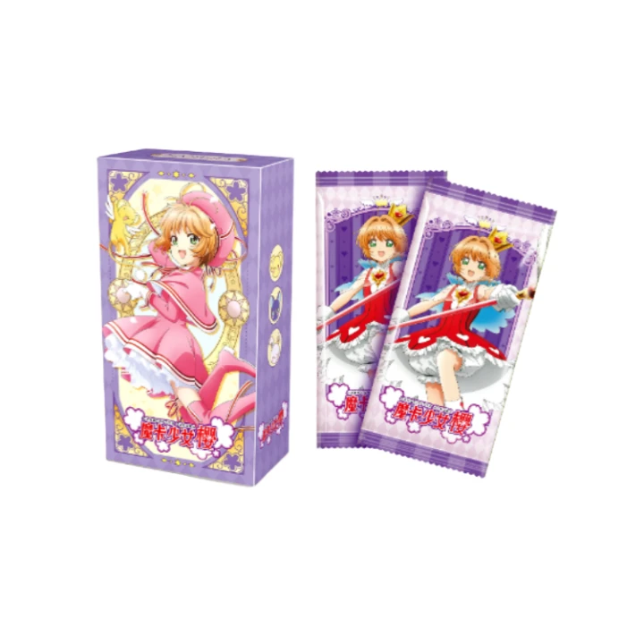 【拆盒】Lucky社魔卡少女樱-魔法奇缘篇国卡二创收藏卡盲盒拆卡