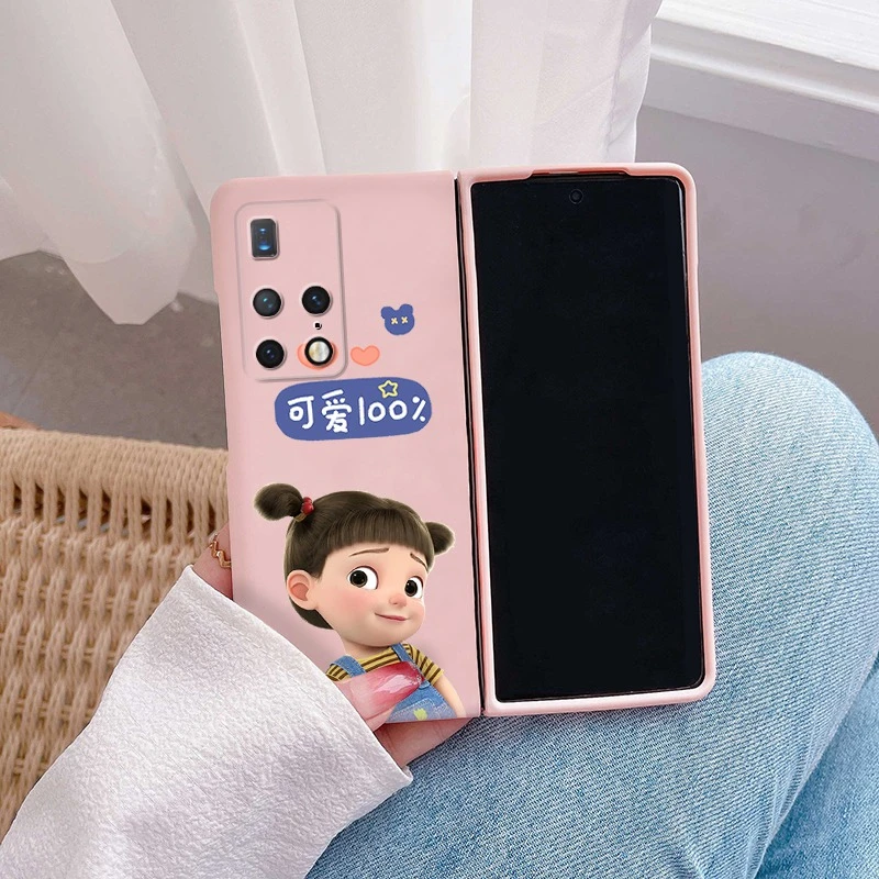 华为matex2手机壳HUAWEI Mate X2蝴蝶结女孩可爱硬壳防摔X2典藏版