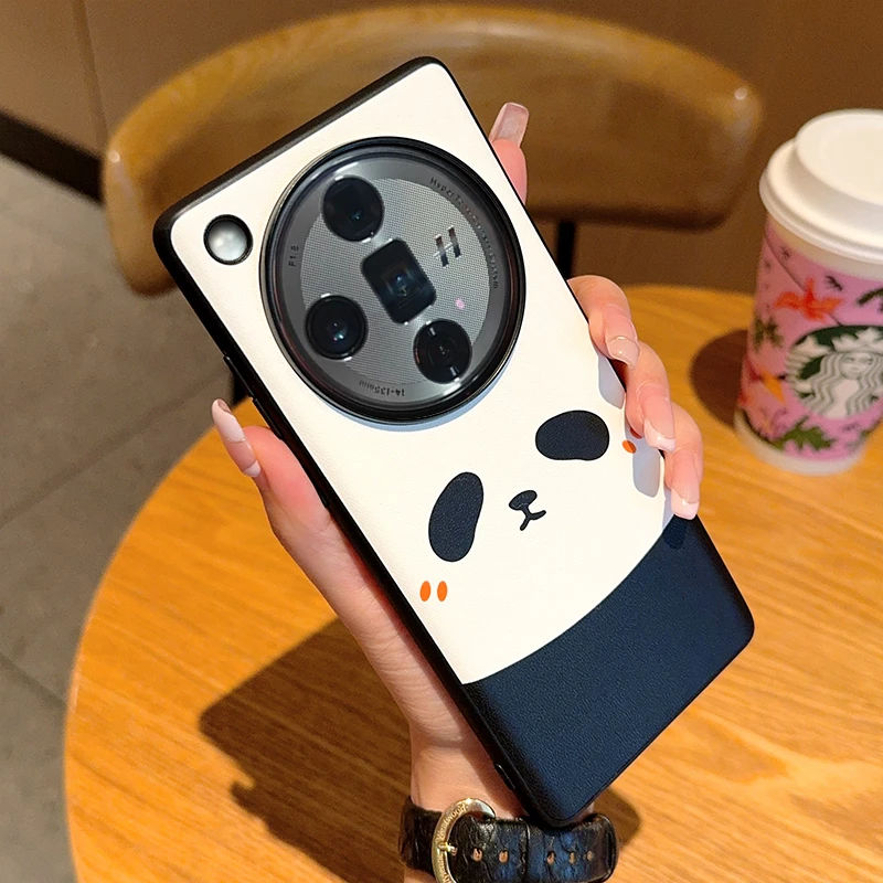 新款oppofindx7高端手机壳全包防摔findx7ultra卡通创意皮质女款