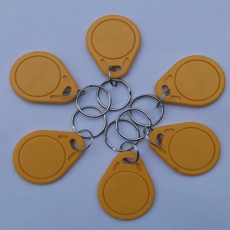 电梯卡ID钥匙扣卡物业门禁考勤IC智能卡梯控2号3号白卡彩卡印刷卡