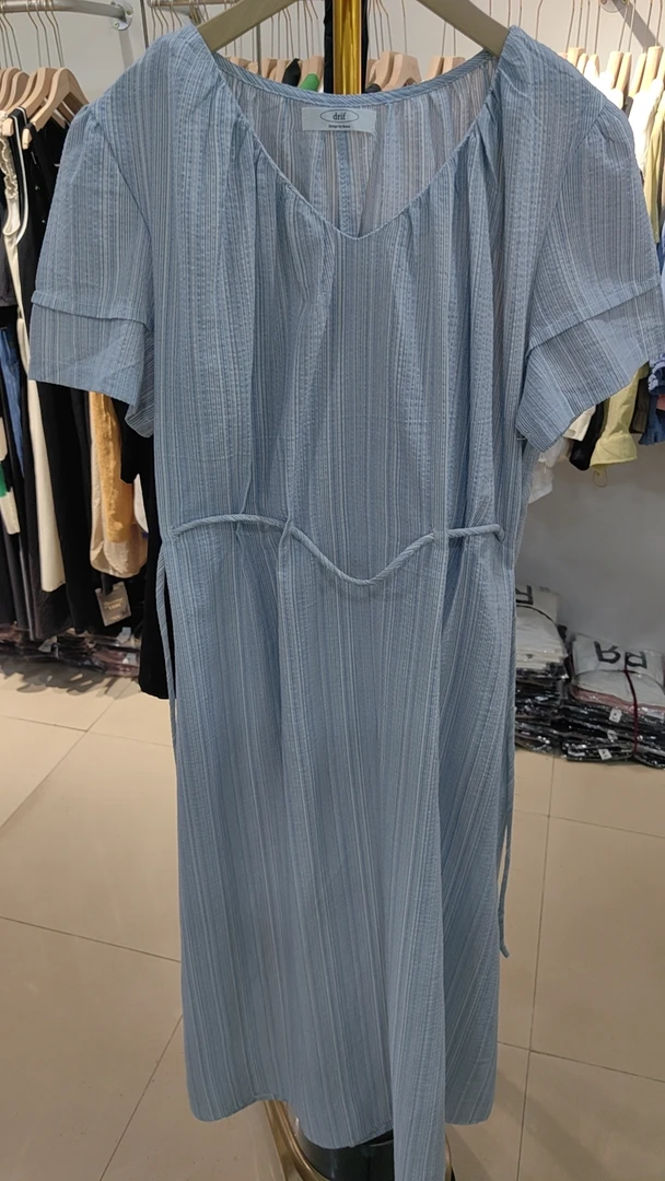 泡菜凉快显瘦清爽连衣裙（祐祐女装）