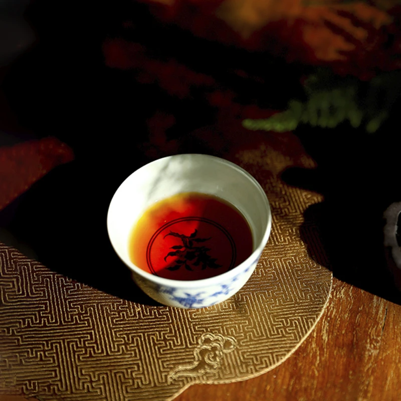 1996年正宗广西六堡茶金芽特级参香90年代高档茶叶老茶养生茶黑茶