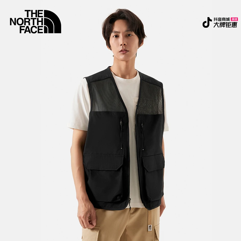 北面马甲CAMP UTILITY男舒适耐穿户外宽松春季TheNorthFace|87V4