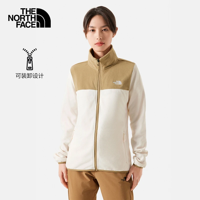 北面抓绒上衣女户外运动舒适保暖外套春季新款TheNorthFace|81SR