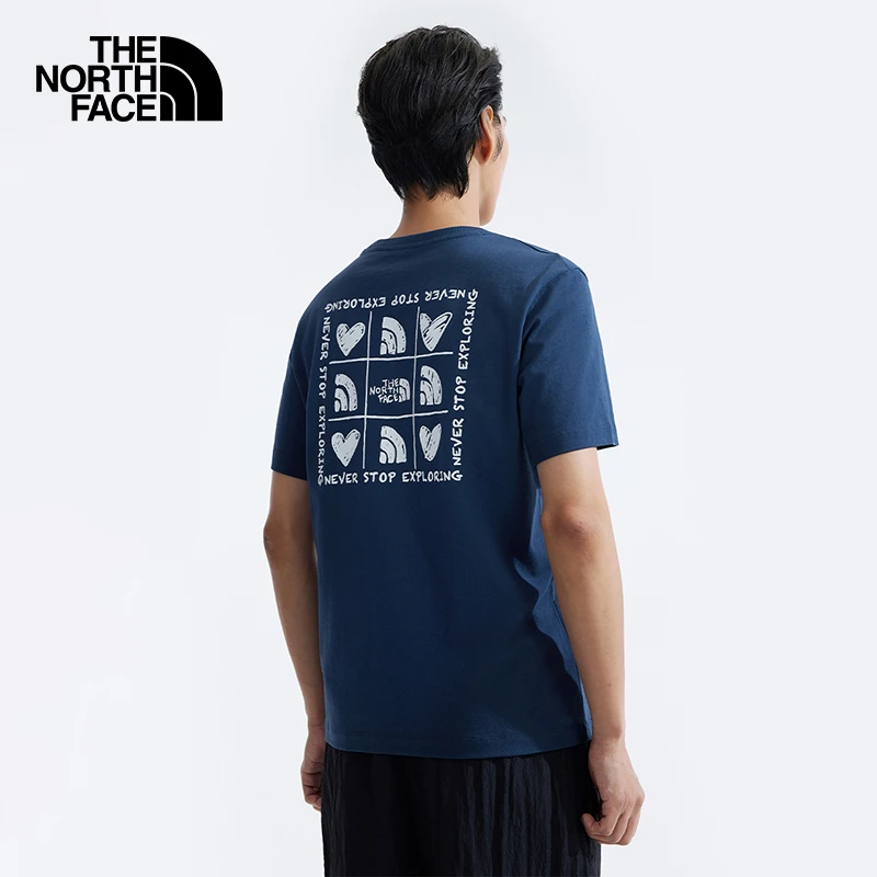 【经典款】北面短袖T恤情侣款舒适透气户外夏季TheNorthFace|8AUU