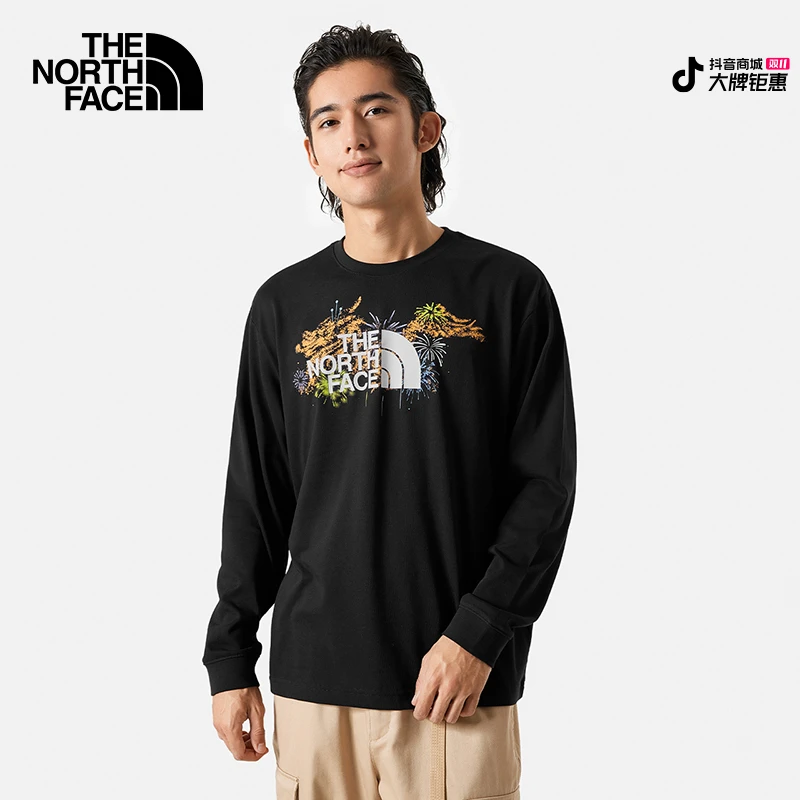 北面长袖T恤新年款情侣款户外舒适透气春新款TheNorthFace|89U3