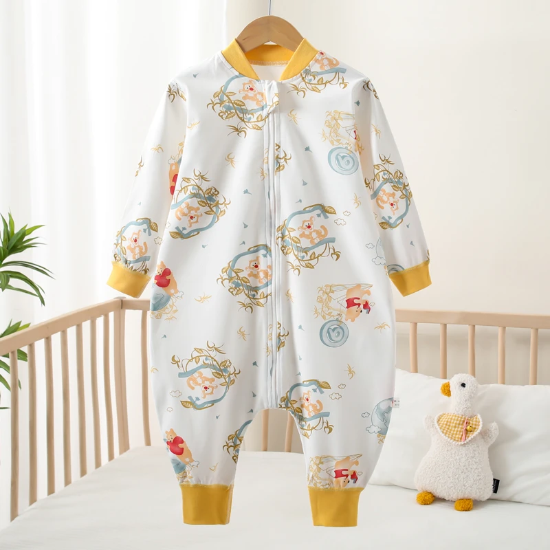 无品牌舒适睡袋儿童睡袋睡觉防踢被子宝宝睡袋（25℃以上）