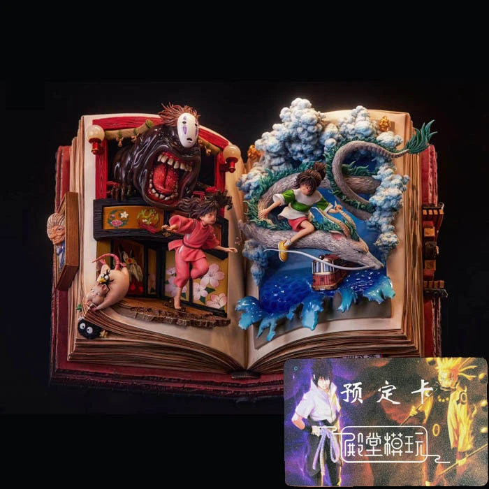【殿堂模玩】发预定卡 私人定制 作伴千与千寻大比例 树脂手办gk