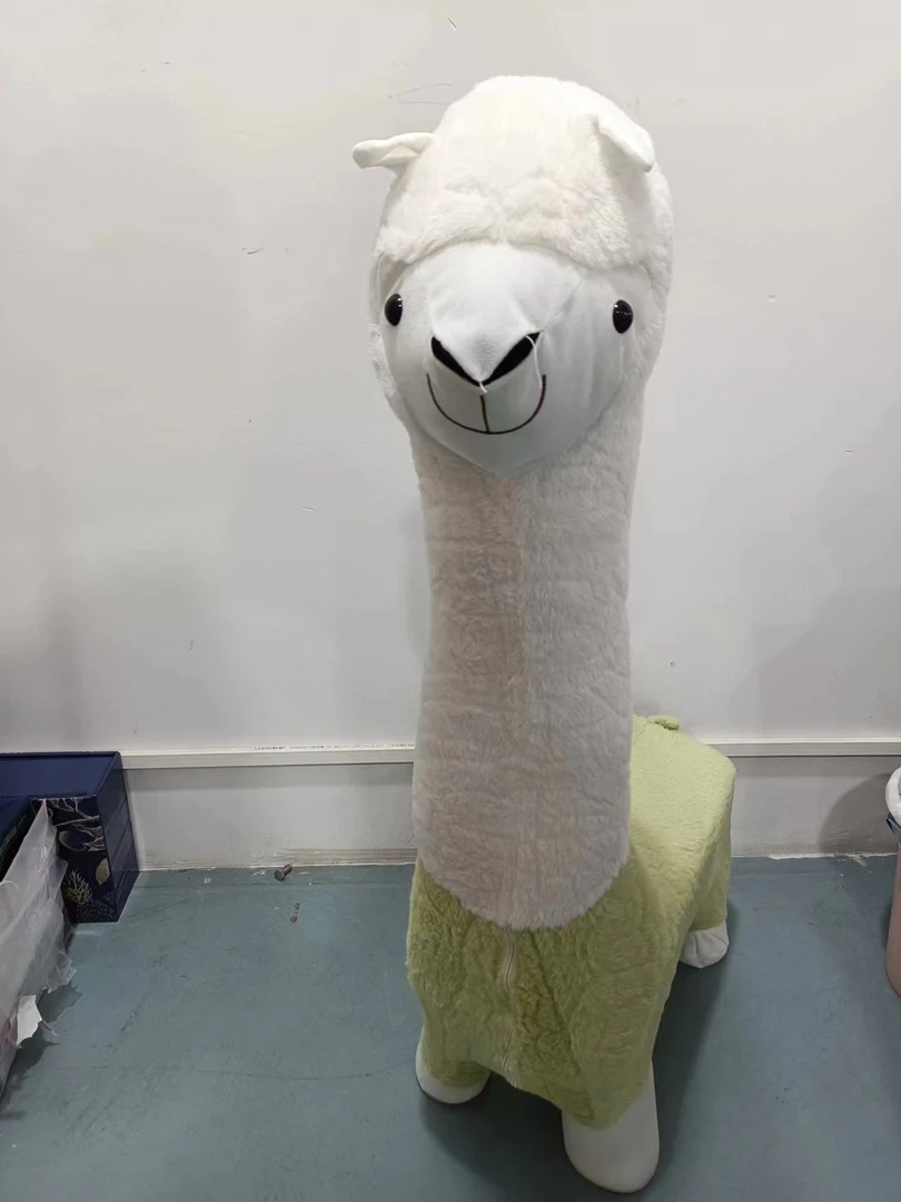 羊驼玩偶座椅【颜色随机】