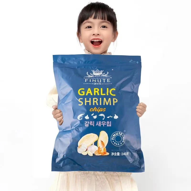 【山姆选购】Member’s Mark  韩国进口趣来福蒜香味虾片240g