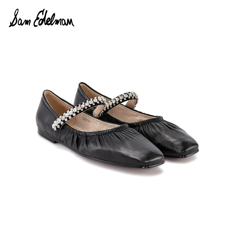 【斑鸠梦一】SAM EDELMAN春夏复古方头奶奶鞋玛丽珍单鞋MARCIA