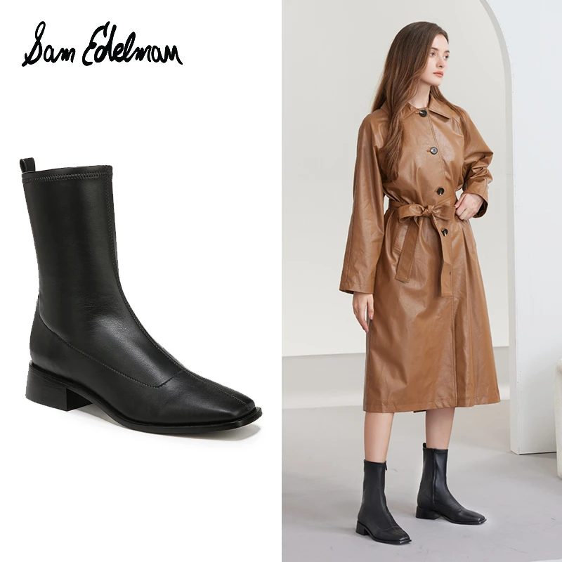 【双十一狂欢】SAM EDELMAN2024秋季新款简约百搭时装靴TIERNEY
