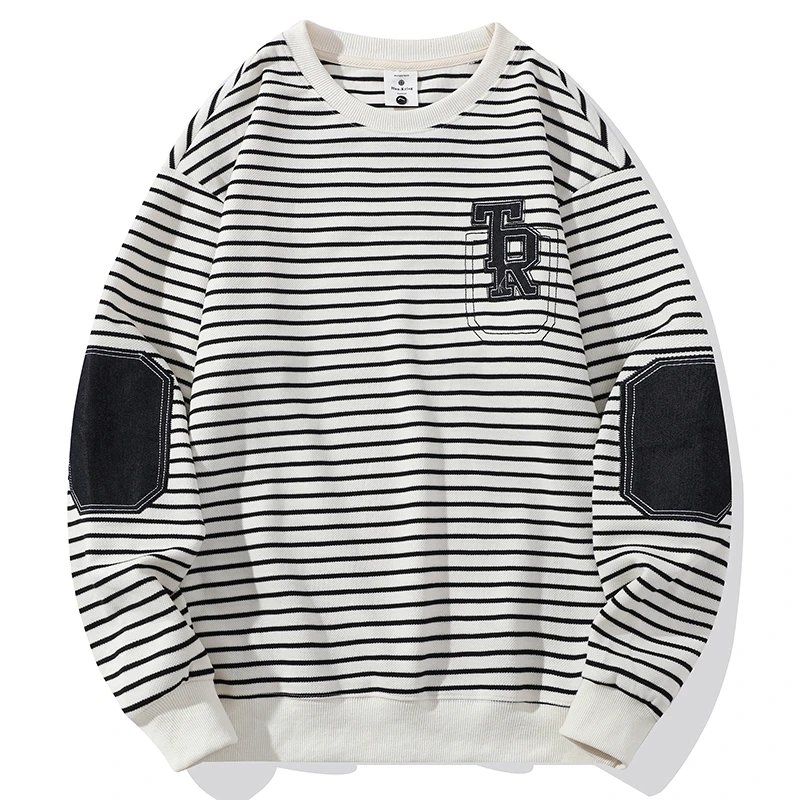 男士加绒加厚毛衣卫衣保暖秋冬打底衫休闲百搭韩版宽松时尚长袖衫