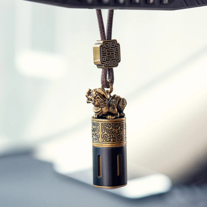 精品汽车香氛挂件车内香氛貔貅挂饰礼品香薰挂件高档香水持久留香