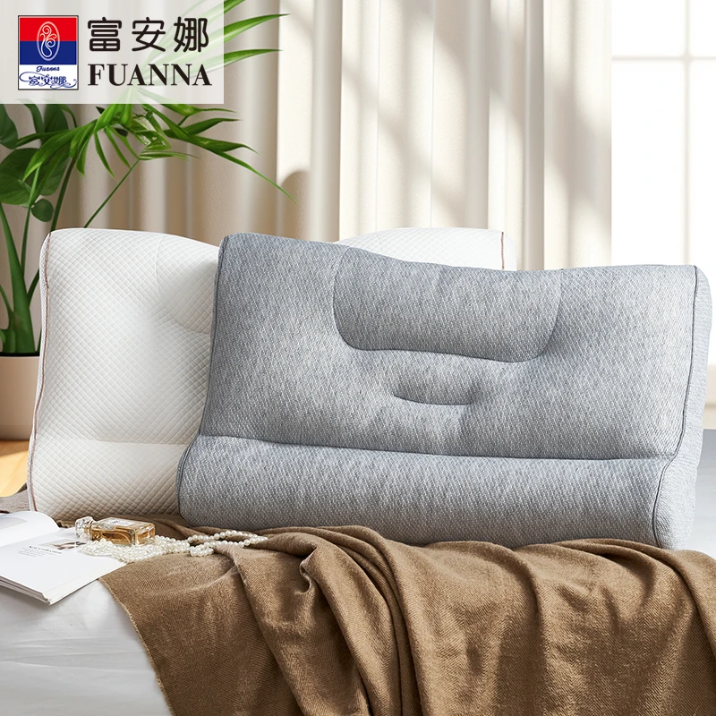 【专柜同款】富安娜舒适睡眠透气清新柔软大豆护颈枕