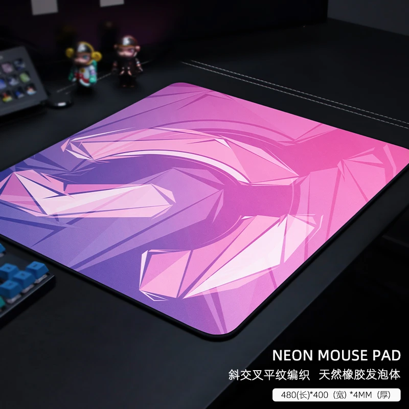虎符电竞霓虹鼠标垫适用CSGO吃鸡竞技游戏 哔哔电子产品经营部