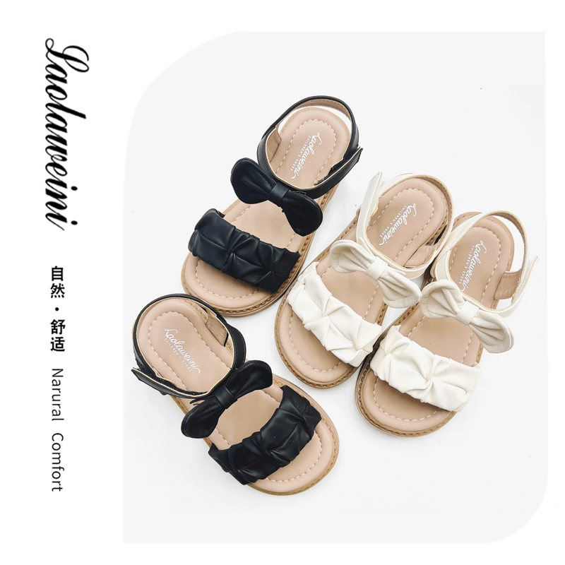 【福利】夏季新款蝴蝶结公主凉鞋LLWN5213