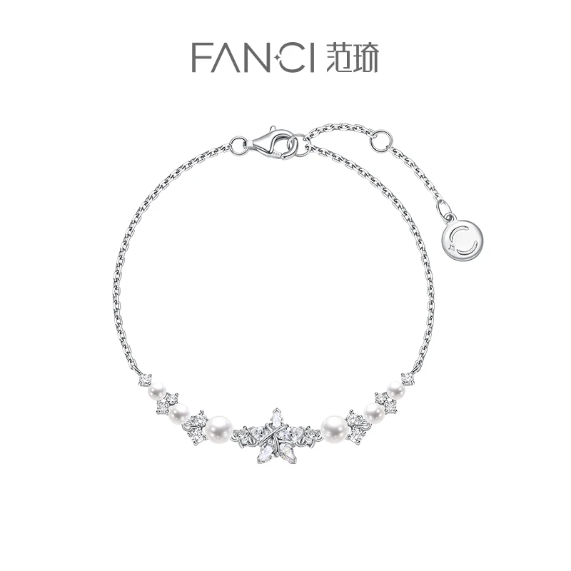 FANCI/范琦 坠链均925银 幸运星愿手链气质简约精致小众闺蜜礼物