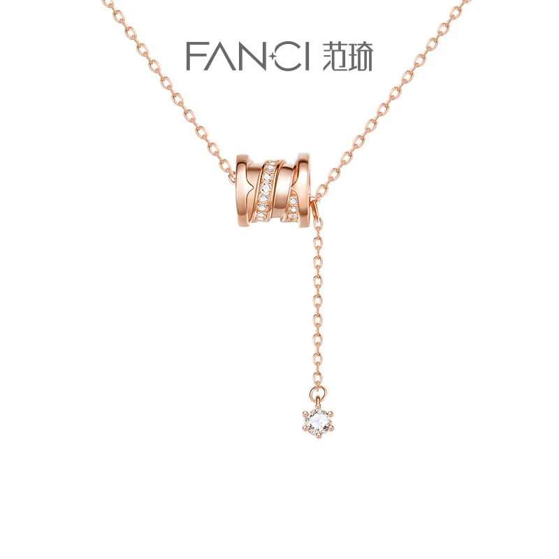FANCI/范琦 坠链均925银 小蛮腰项链 轻奢浪漫高级感锁骨链（樰姐）