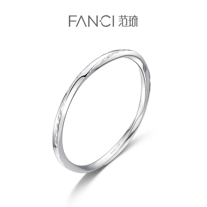 FANCI/范琦 足银手镯 莫比乌斯足银手镯 素圈简约个性经典百搭
