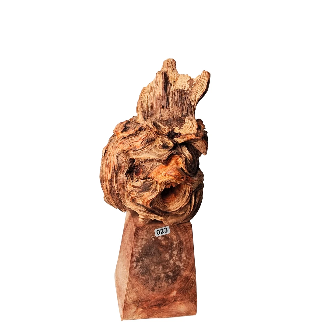 23*琥珀木创意手工人物外星人家居精美艺术品办公摆件