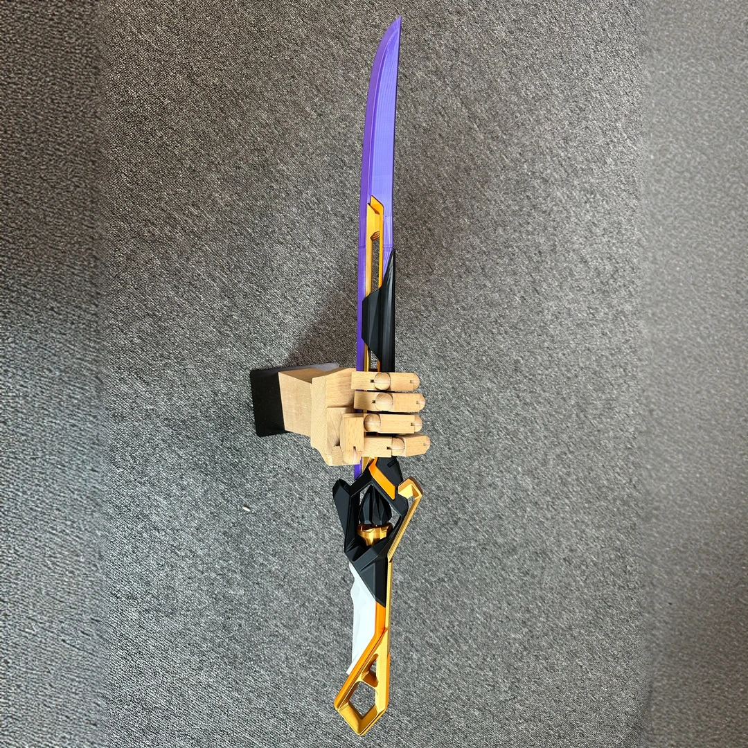 24冠军直刀可转动瓦罗兰特Varloramt3D打印环保塑胶模型玩具摆件