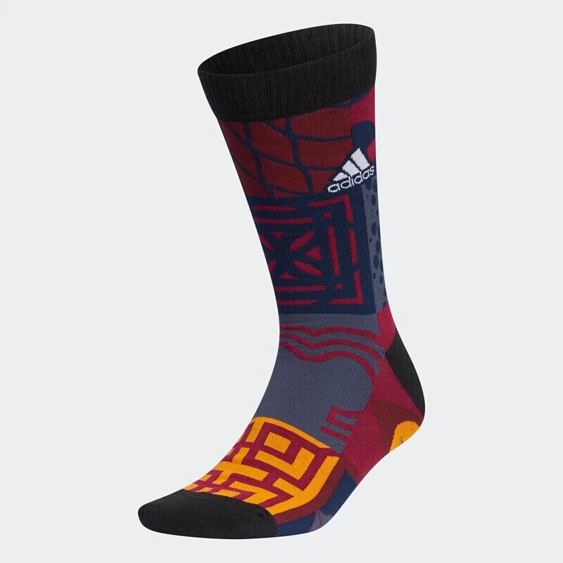 Adidas阿迪达斯袜国风男女同款运动袜休闲袜训练袜子中筒袜HI3025