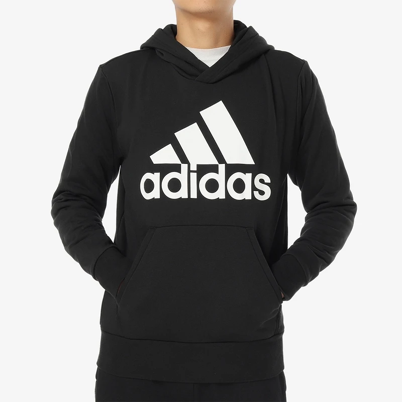 Adidas/阿迪达斯正品春秋季款舒适男装休闲套头衫连帽卫衣 CW3861