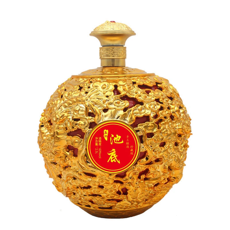 帝酝贡【压池池底】22小池发酵传统工艺酿造浓香型【桶装3L】60度2.5L