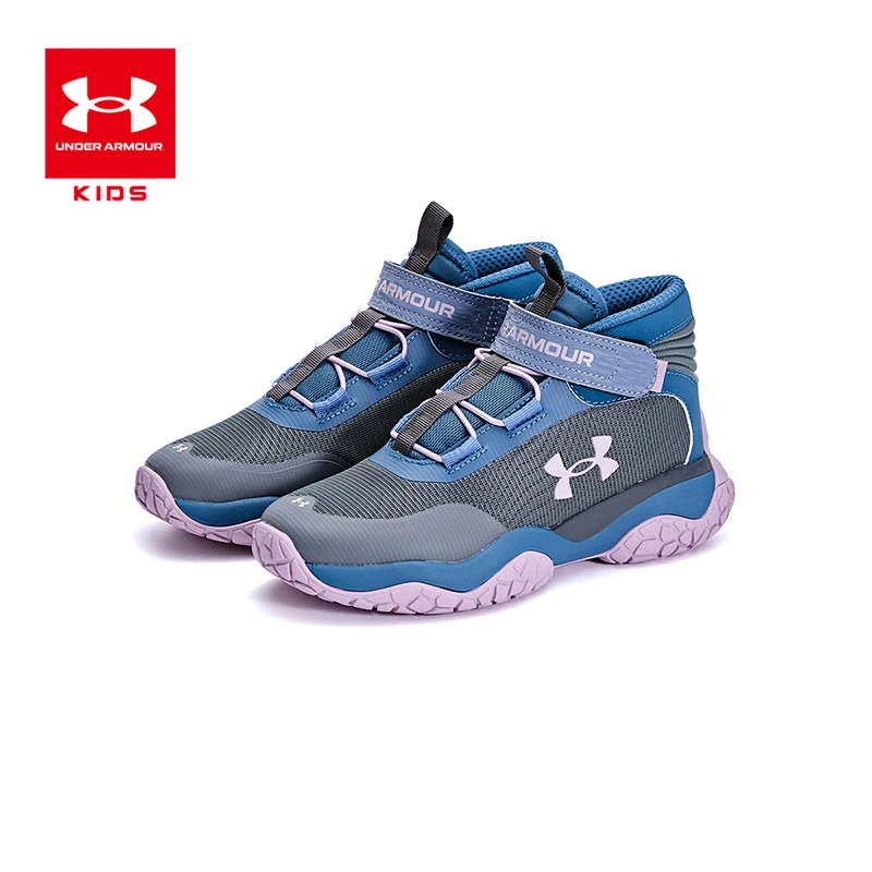 安德玛旗舰店篮球鞋男女童春秋户外大童减震防滑高帮缓震2341503