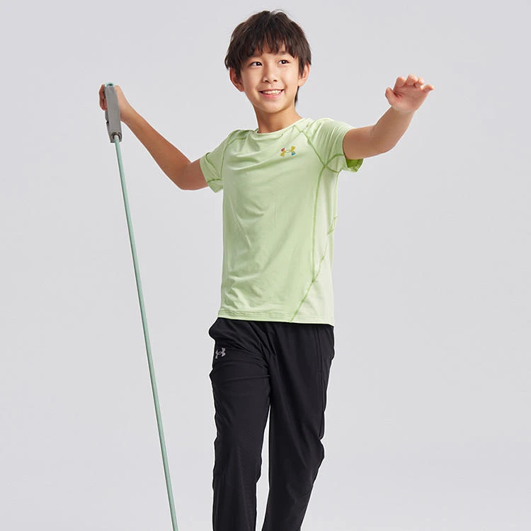 【速干冰丝】安德玛旗舰店包边走线会发光训练服短袖243120537