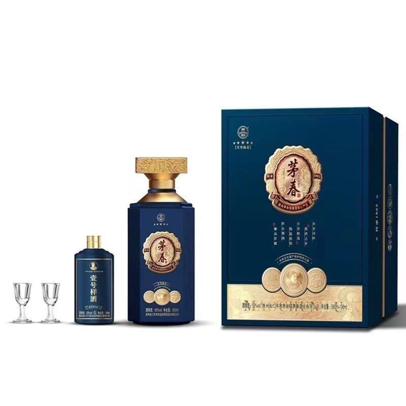 MAOCHUN/茅春臻品53度酱香型白酒500ml+100ml礼盒装热搜53度500ml