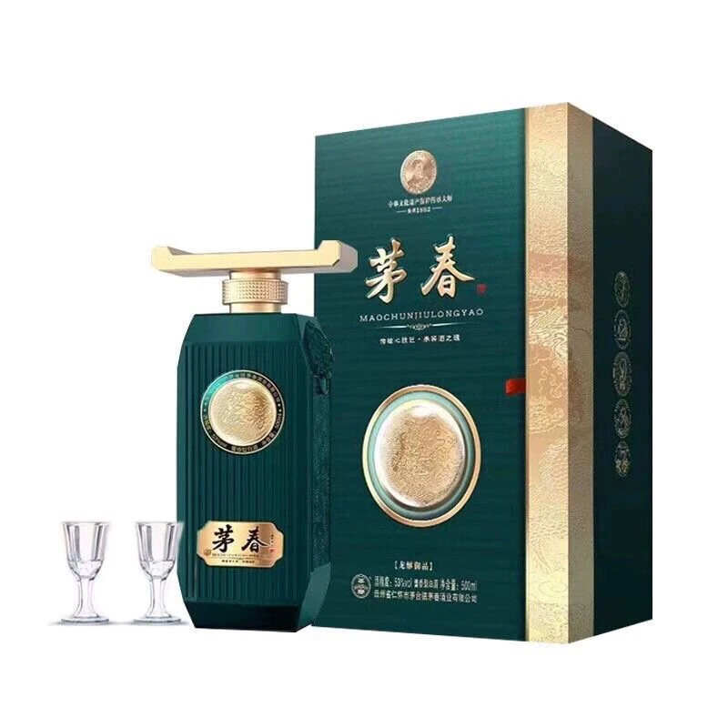 MAOCHUN/茅春龙耀御品 酱香型纯粮白酒礼盒装热搜产品53度500ml瓶