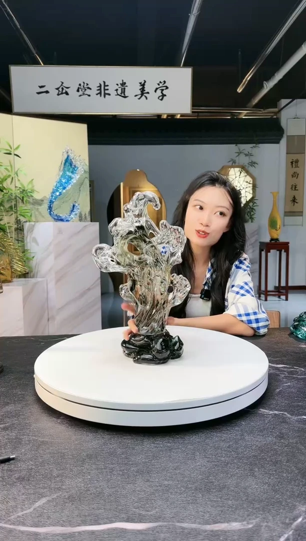 【闪购商品】琉璃手工艺品太湖石