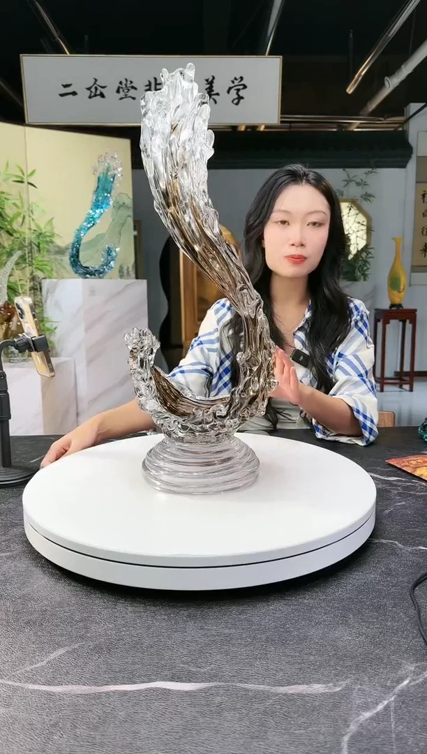 【闪购商品】琉璃手工艺品风生水起