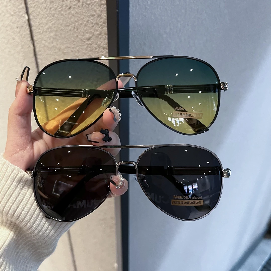 帕森精品牌变色墨镜男开车专用驾驶高清偏光镜钓鱼户外太阳镜日夜