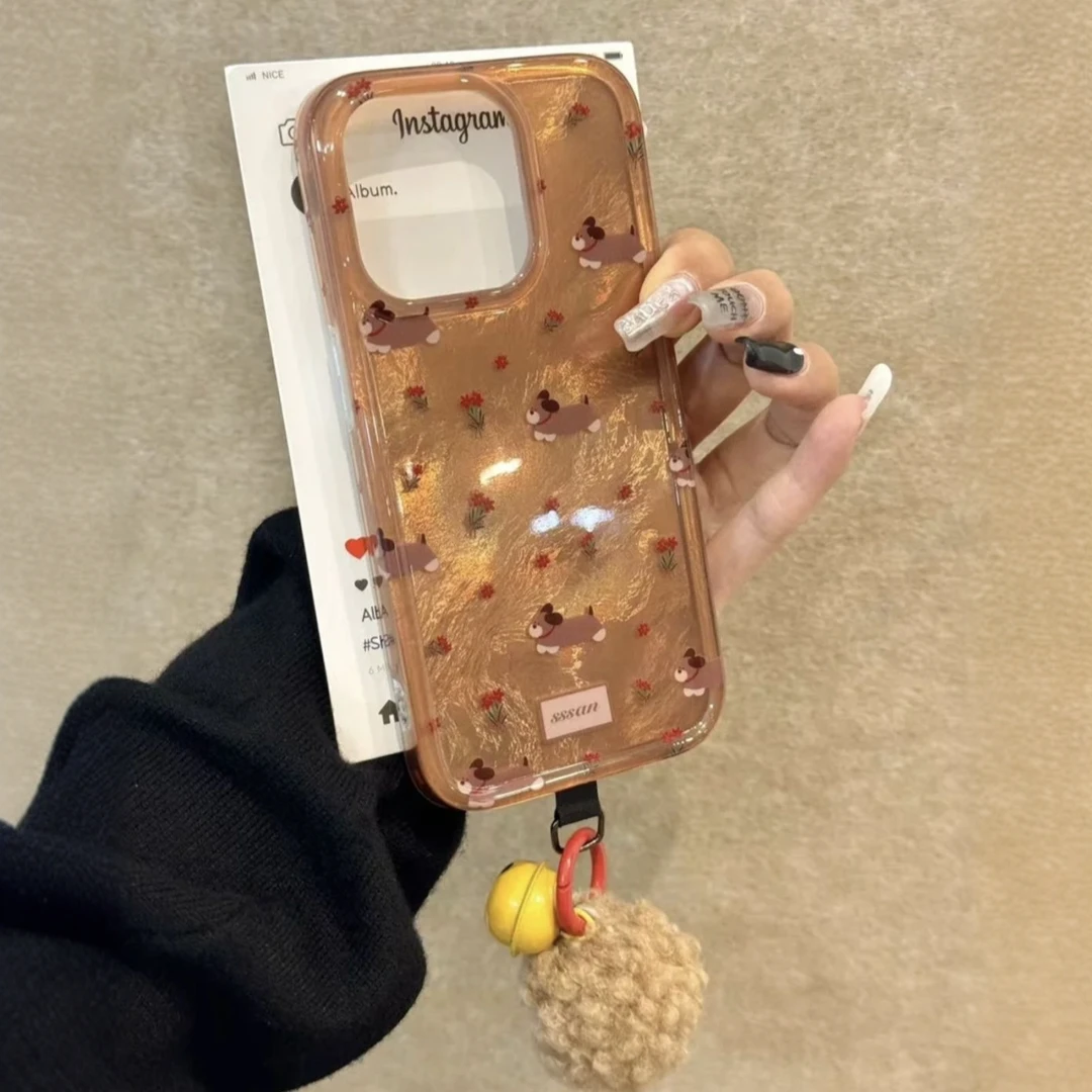 网红适用苹果华为vivo小米oppo手机壳iphone16/15/14软壳新款卡通