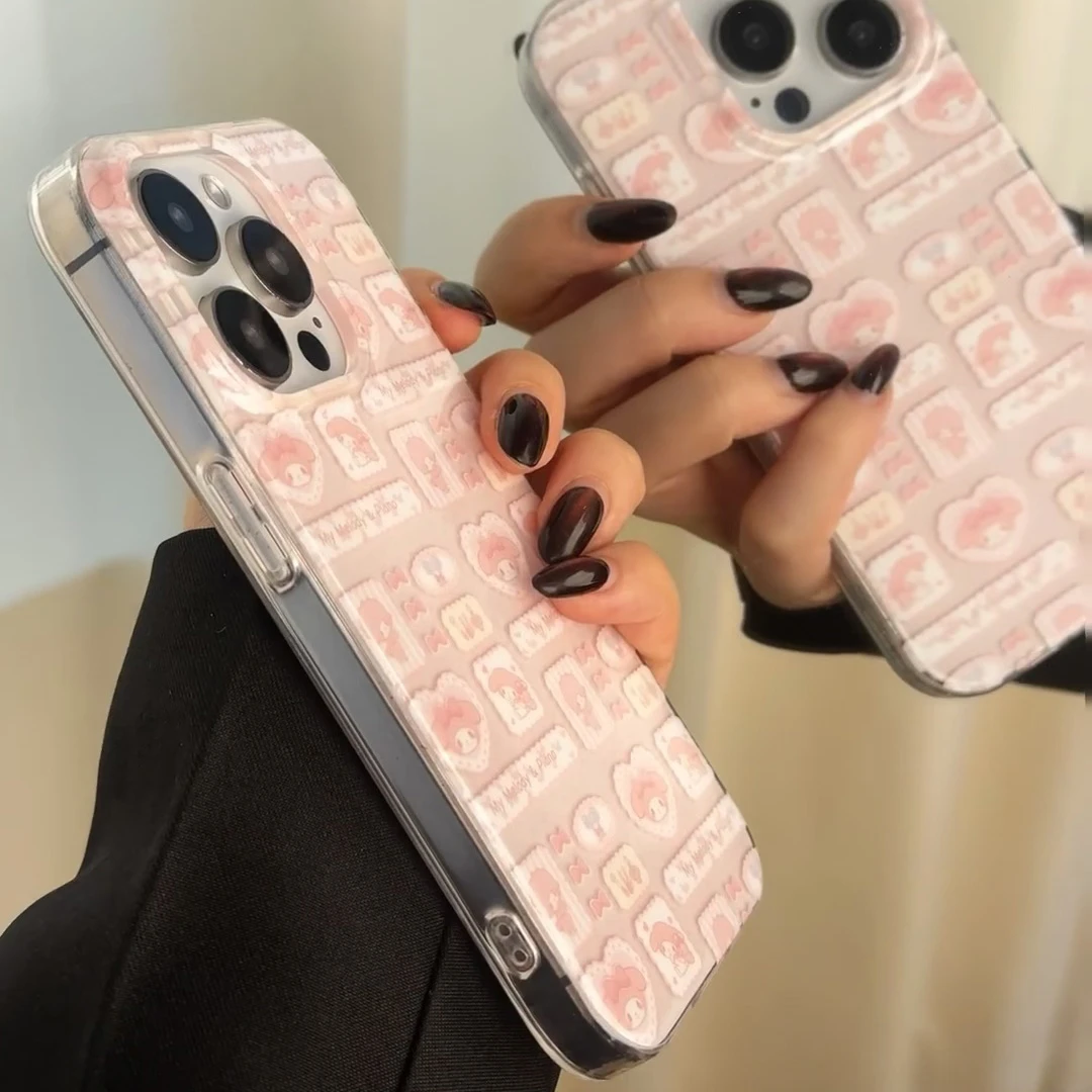 简约ins风适用苹果15手机壳14/13ProMax可爱iPhone12软16/xs女款