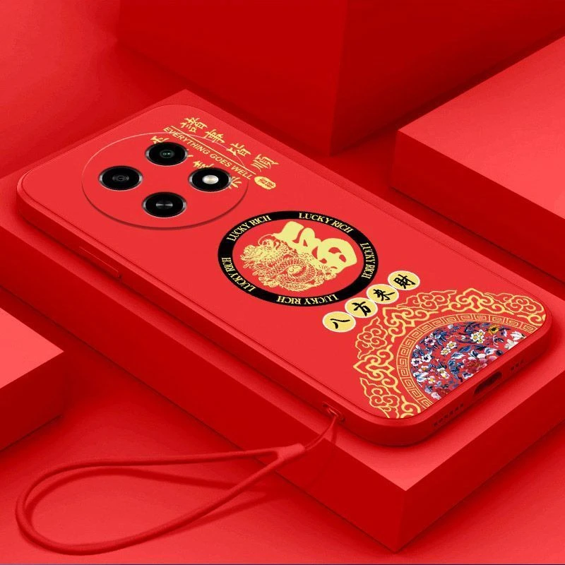OPPOA2Pro手机壳国潮龙福液态硅胶软壳全包镜头新款超薄保护套
