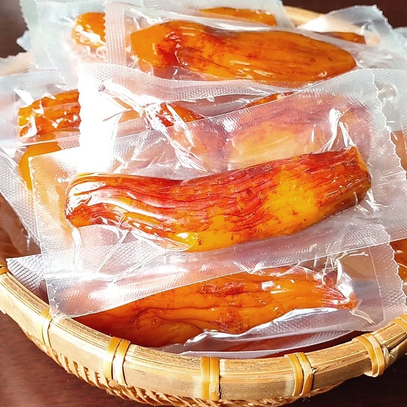 【不外加糖】真空独立整根带皮香薯干400g 倒蒸红薯干地瓜干香甜