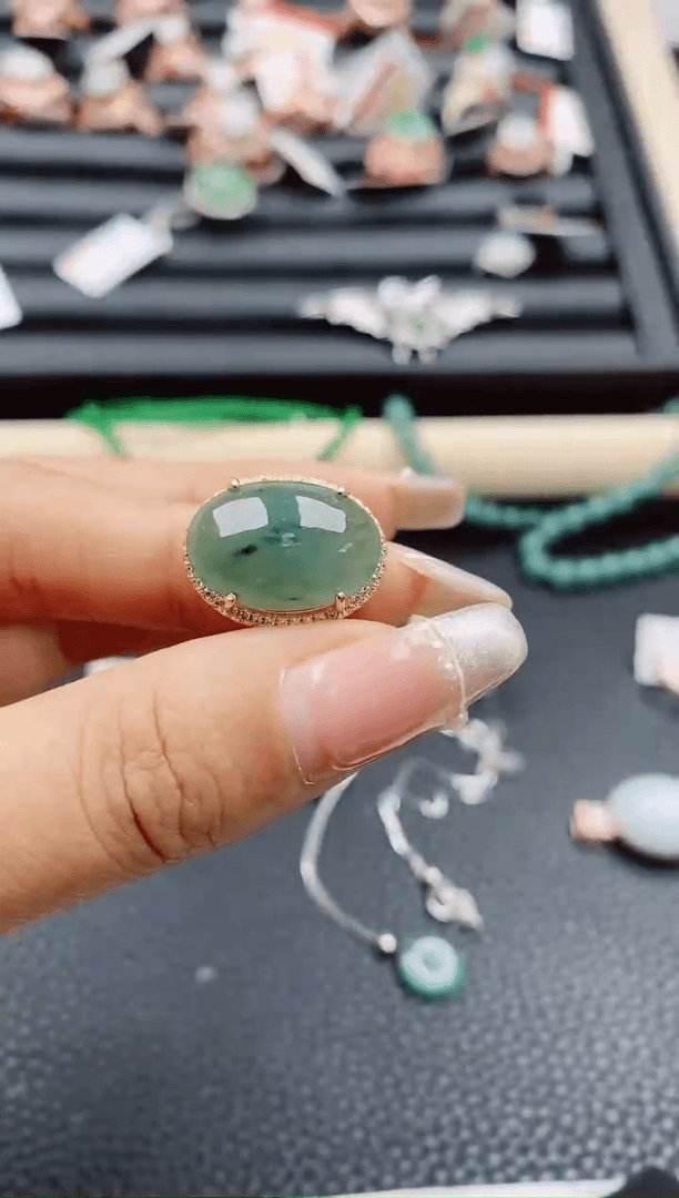 【闪购商品】翡翠珠宝奇石银S925镶嵌1