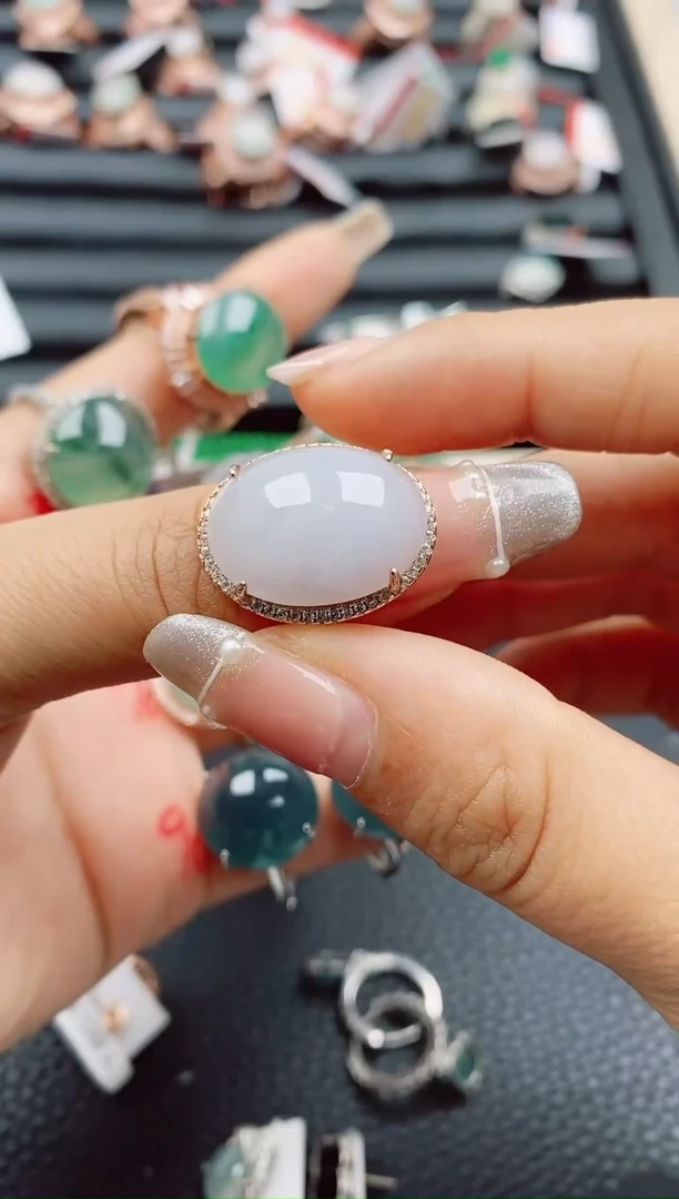 【闪购商品】翡翠珠宝奇石银S925镶嵌1