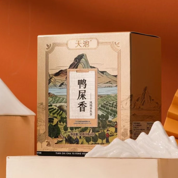 天池茶业鸭屎香单丛潮州凤凰单丛茶90克盒装茶叶9g*10泡春季清醇